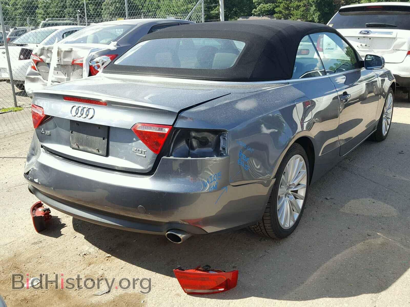 2012 AUDI A5 PREMIUM - VIN: WAUCFAFH5CN006752 - Photo 4