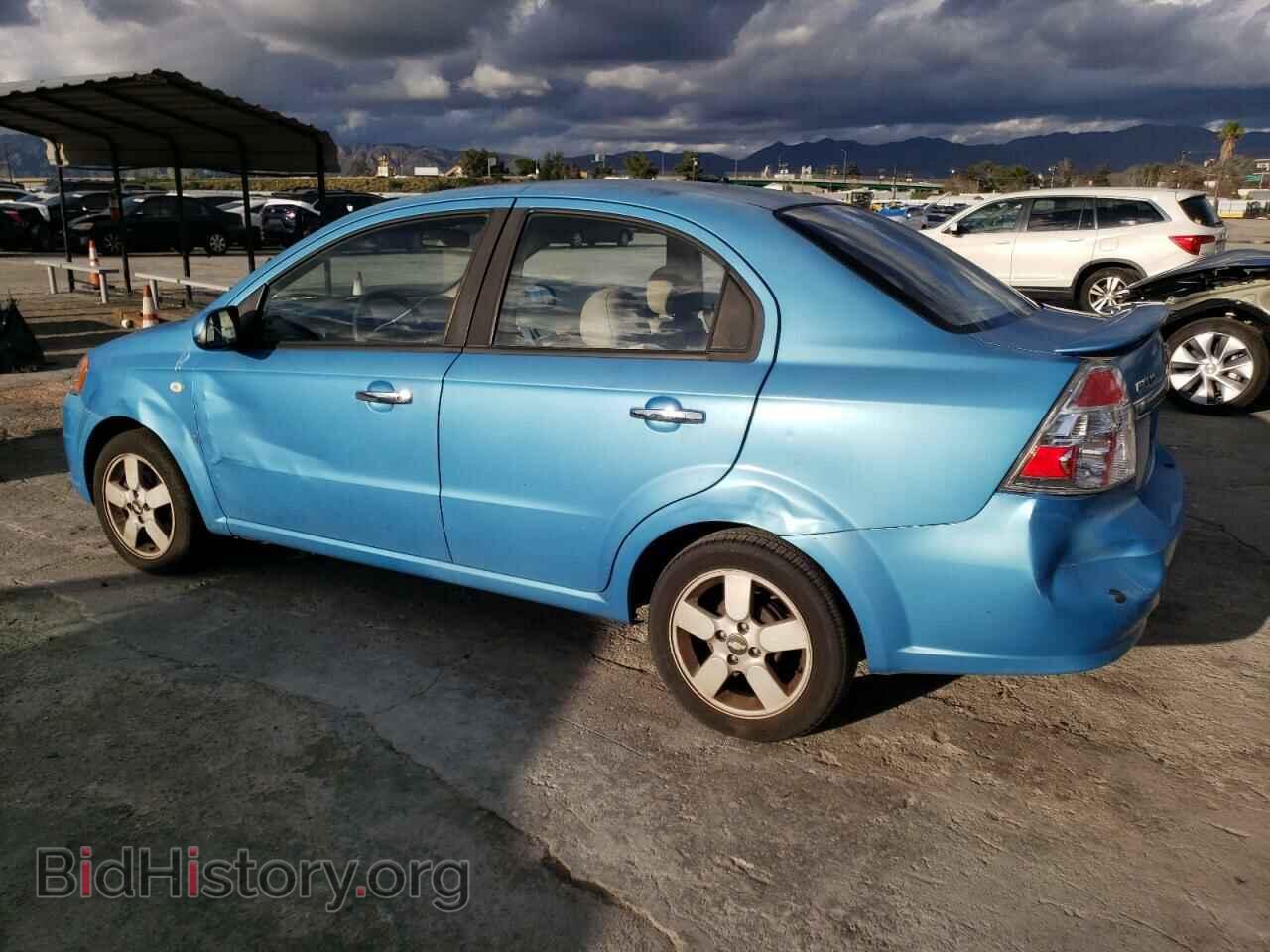 2007 CHEVROLET AVEO - VIN: KL1TD56617B143099 - Фото 2