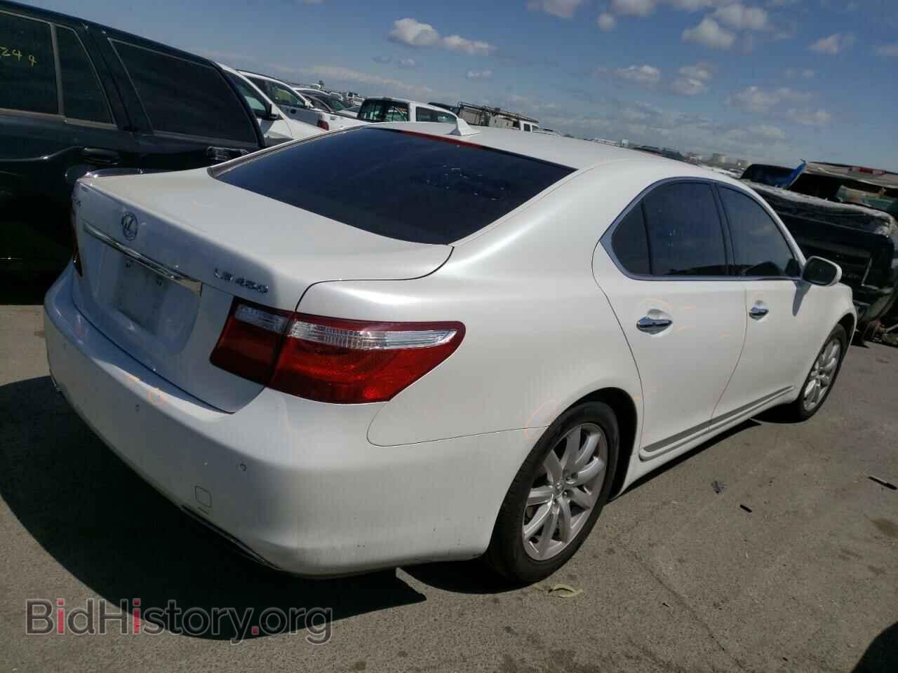 2008 LEXUS LS460 - VIN: JTHBL46F485080015 - Фото 4