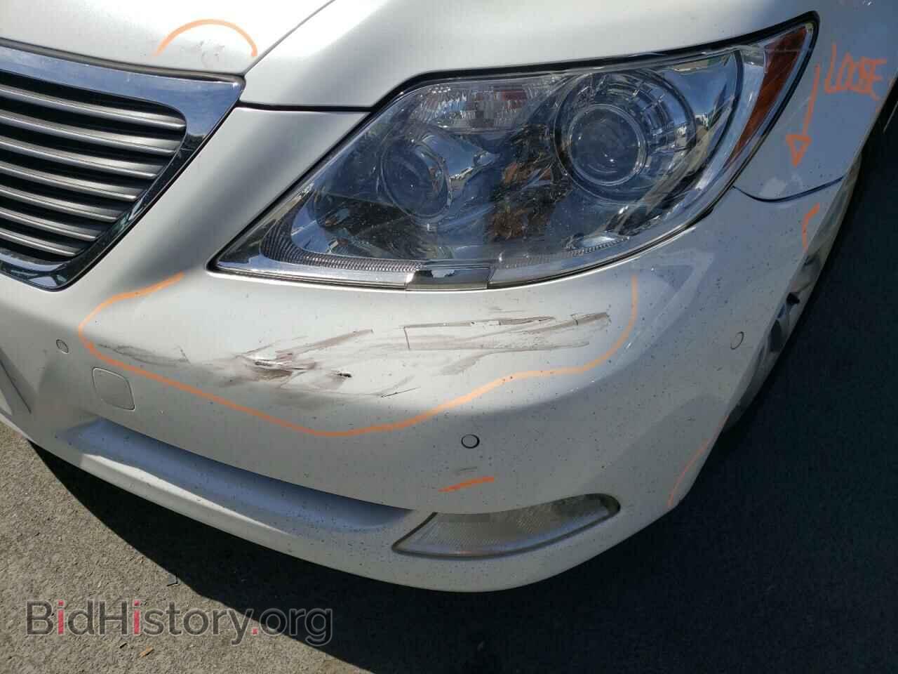 2008 LEXUS LS460 - VIN: JTHBL46F485080015 - Фото 9