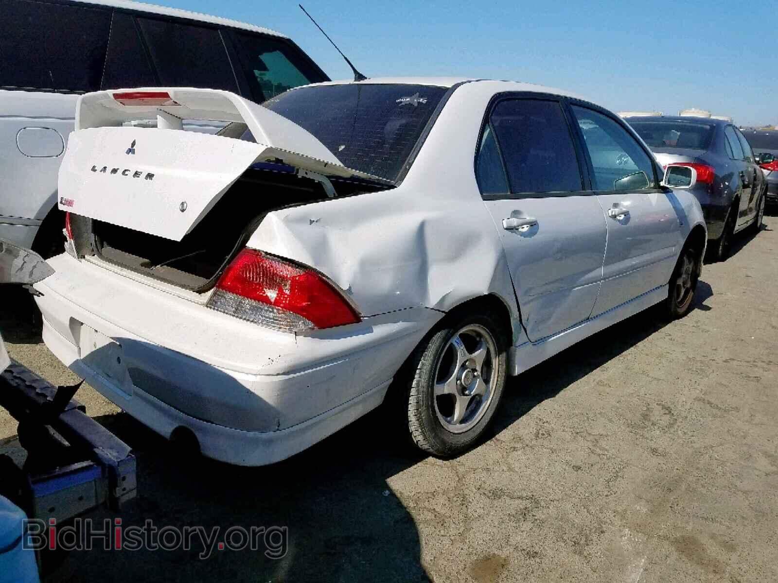 2003 MITSUBISHI LANCER - VIN: JA3AJ86E43U091997 - Фото 4