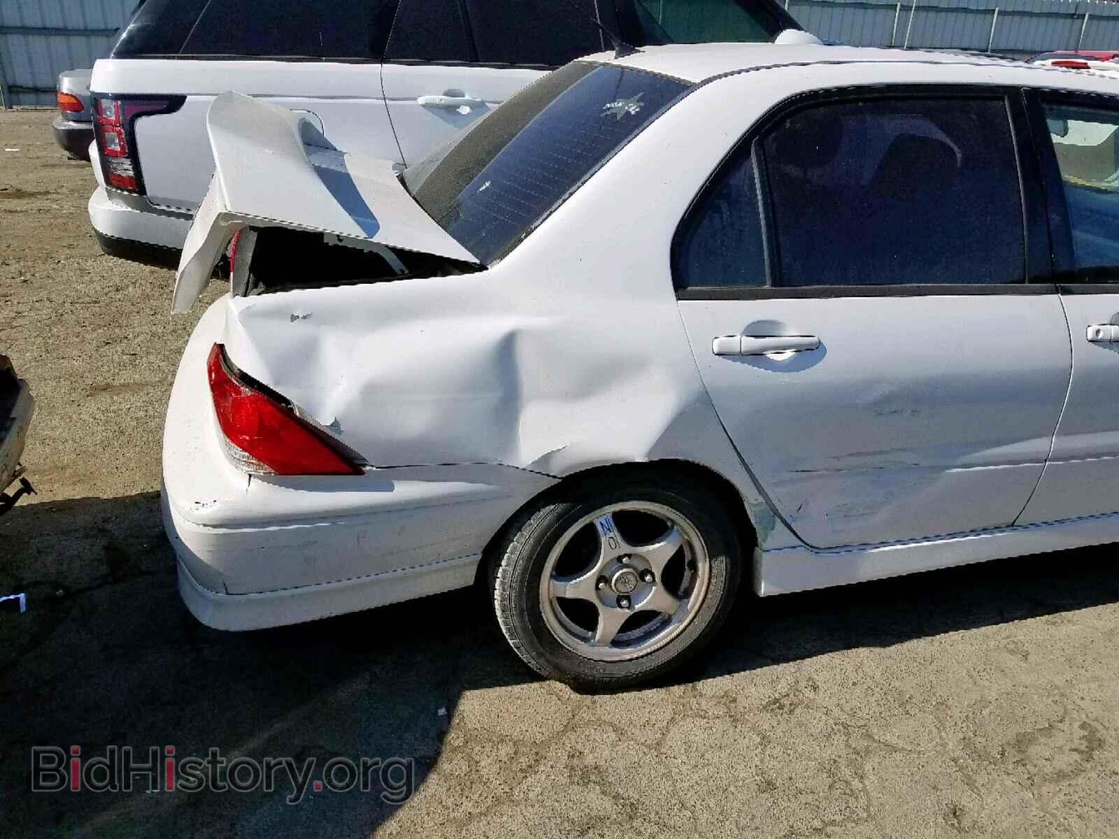 2003 MITSUBISHI LANCER - VIN: JA3AJ86E43U091997 - Фото 9