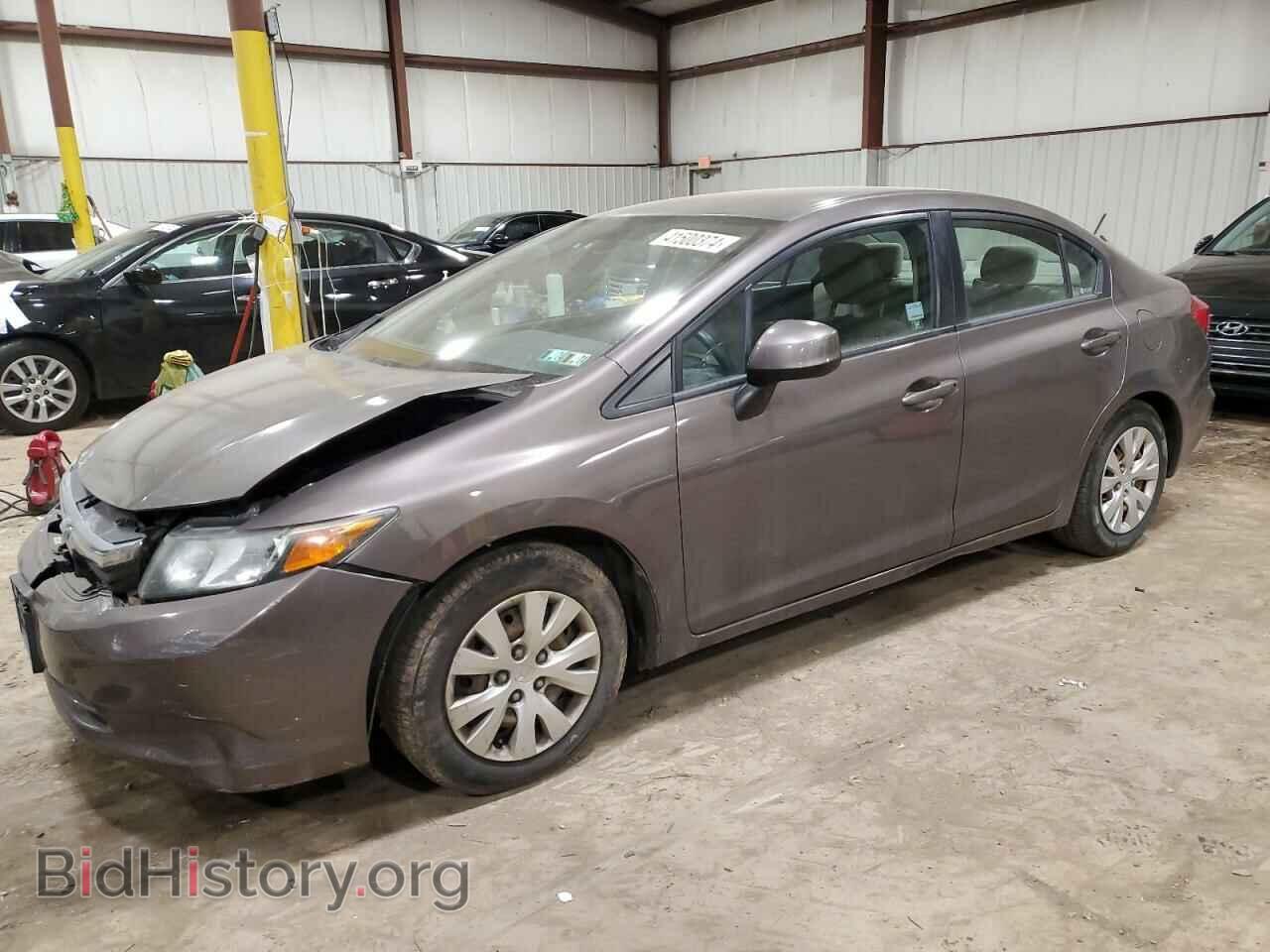 Фотография 2HGFB2F56CH561629 - HONDA CIVIC 2012