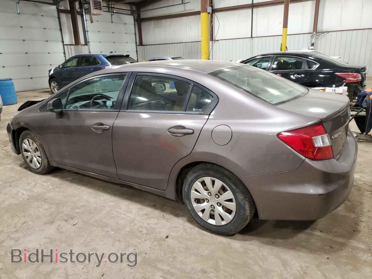 2012 HONDA CIVIC - VIN: 2HGFB2F56CH561629 - Фото 2