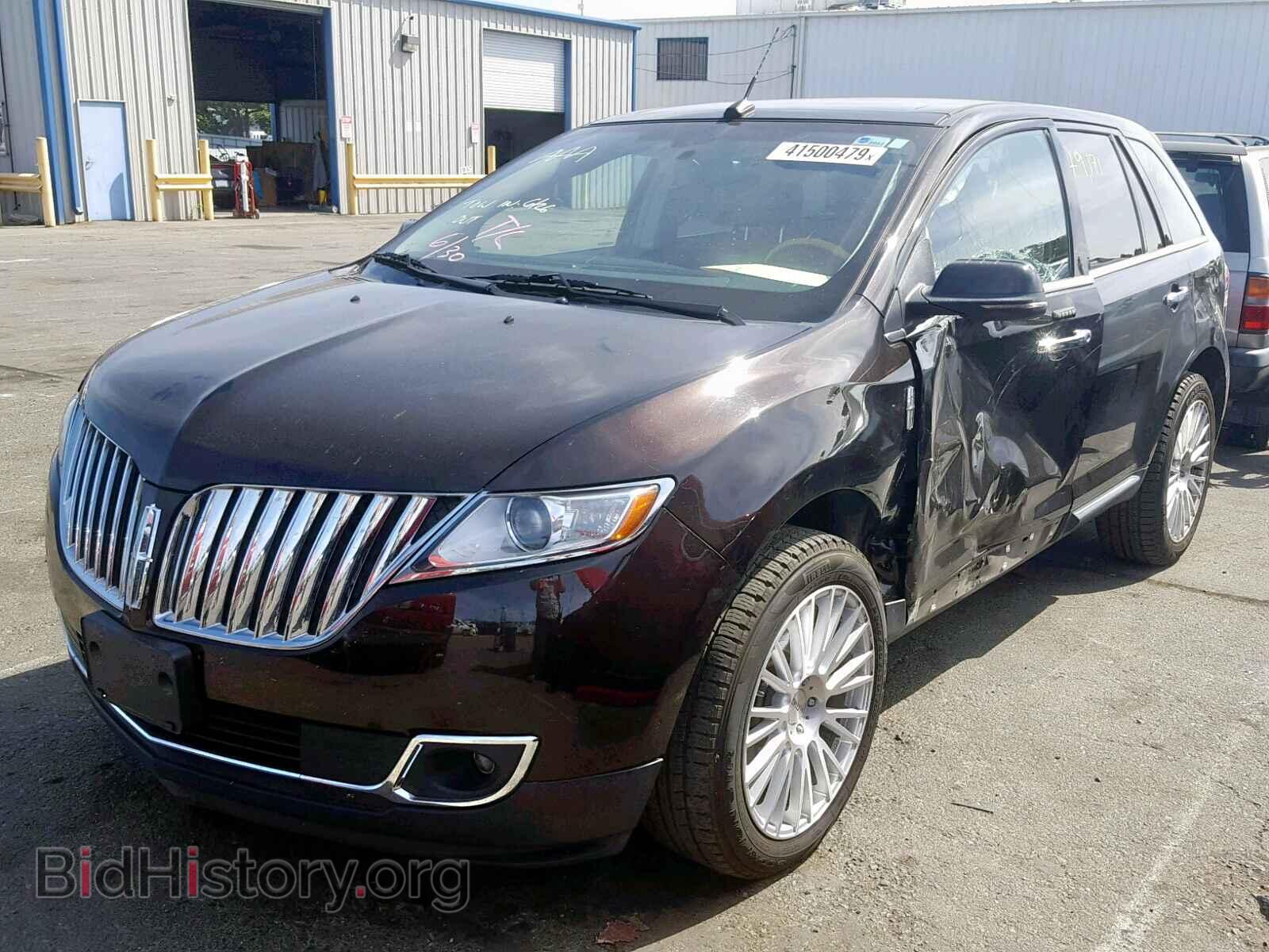 2013 LINCOLN MKX - VIN: 2LMDJ6JK4DBL15552 - Фото 2