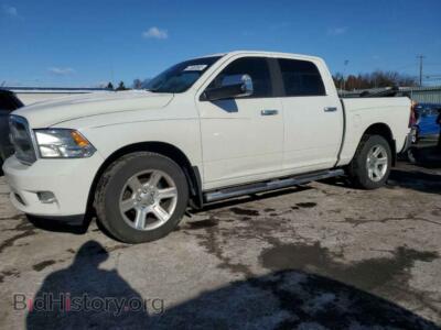 2012 Dodge RAM 1500 Longhorn, белый — VIN 1C6RD7PT8CS295109, Copart