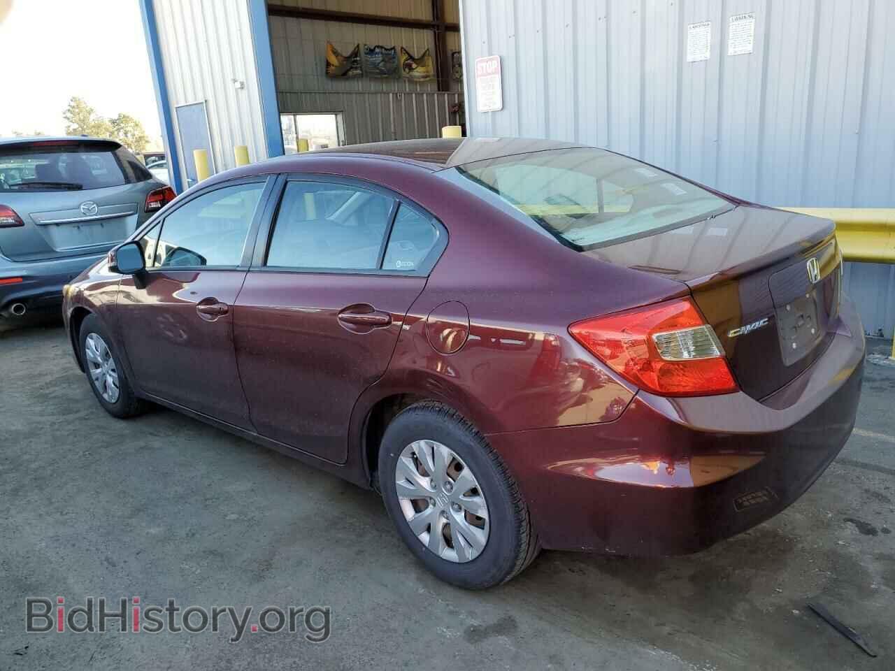 2012 HONDA CIVIC - VIN: 19XFB2F54CE334062 - Фото 2