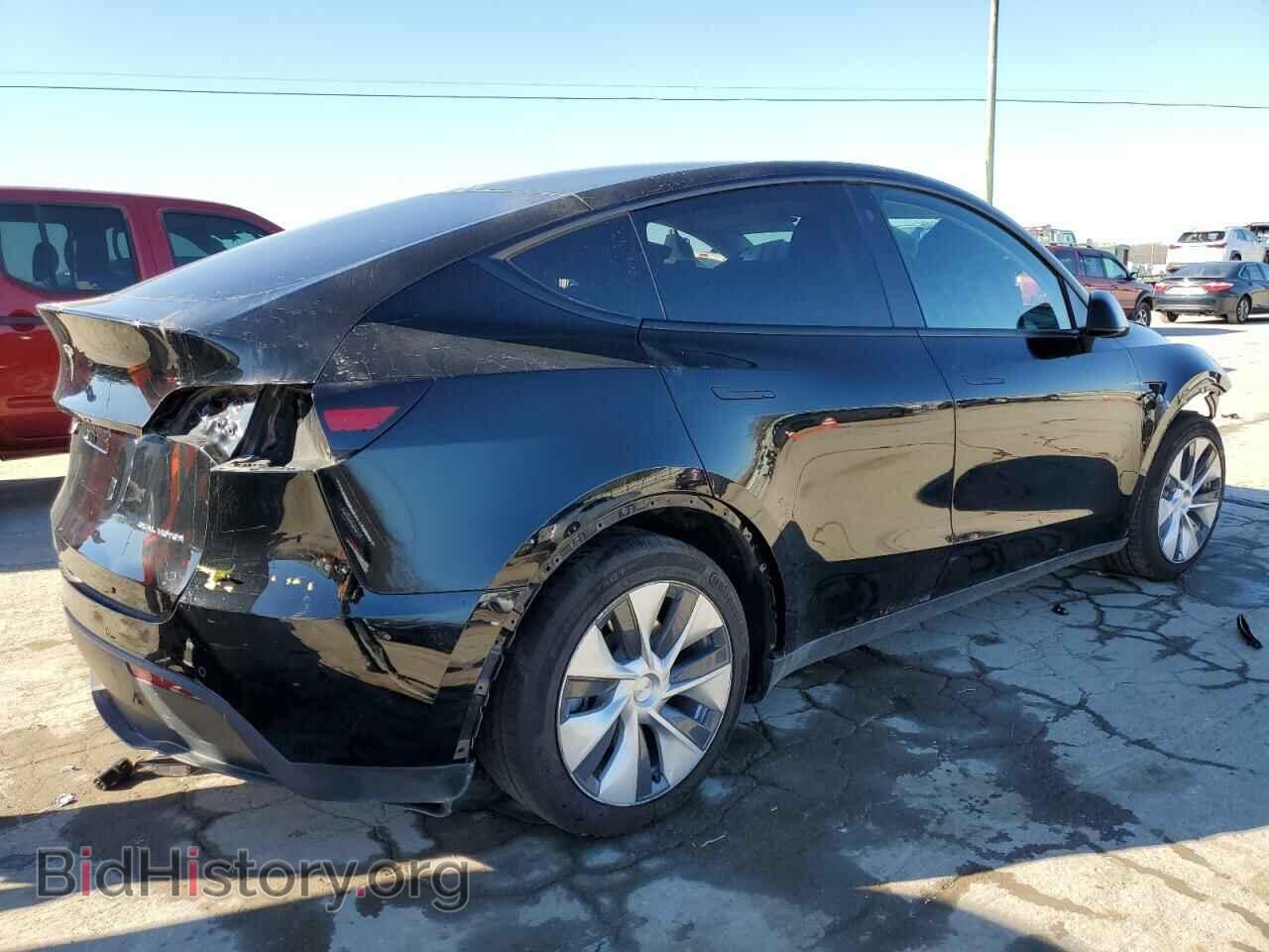 2022 TESLA MODEL Y - VIN: 7SAYGAEEXNF327851 - Фото 3