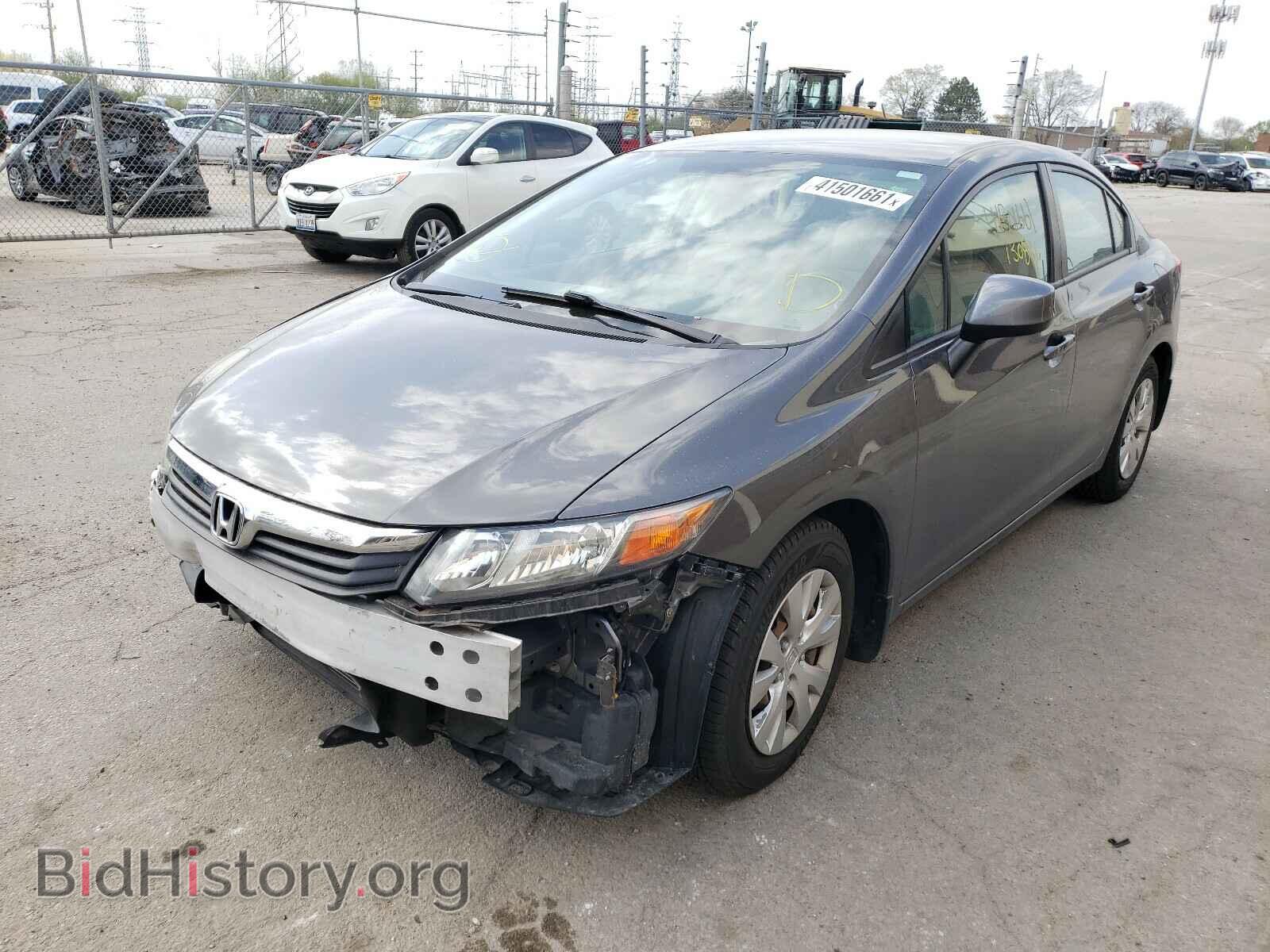 2012 HONDA CIVIC - VIN: 19XFB2F5XCE044392 - Photo 2