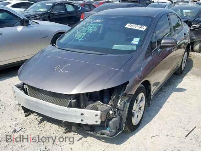 2015 HONDA CIVIC LX - VIN: 19XFB2F55FE020344 - Фото 2