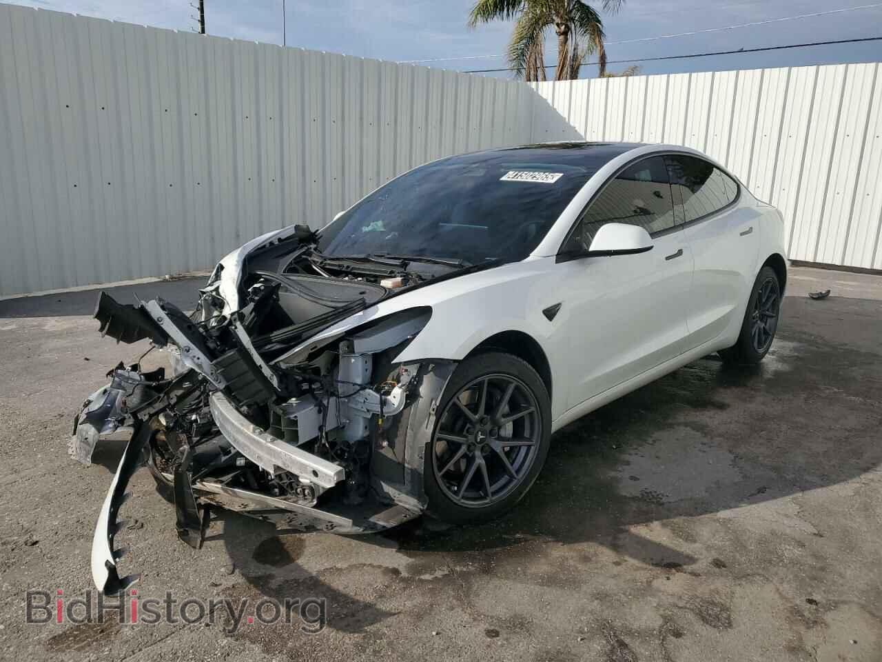 Photo 5YJ3E1EA2MF907913 - TESLA MODEL 3 2021