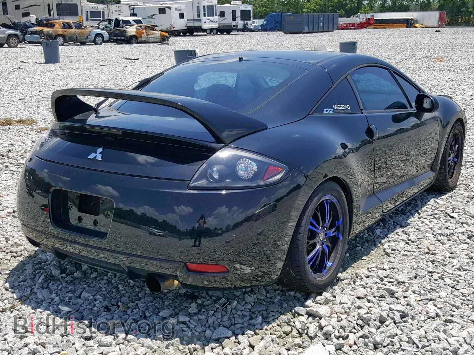 2007 MITSUBISHI ECLIPSE - VIN: 4A3AK34T07E007979 - Photo 4