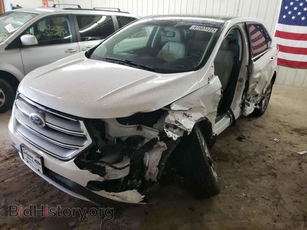 2016 FORD EDGE - VIN: 2FMPK4K9XGBB93497 - Фото 2