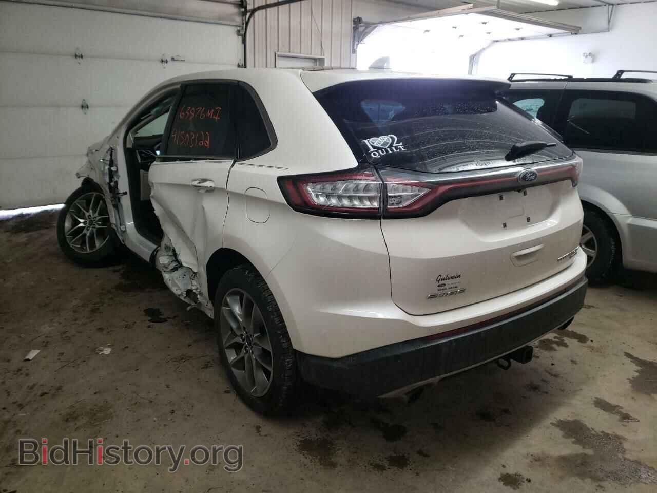 2016 FORD EDGE - VIN: 2FMPK4K9XGBB93497 - Фото 3