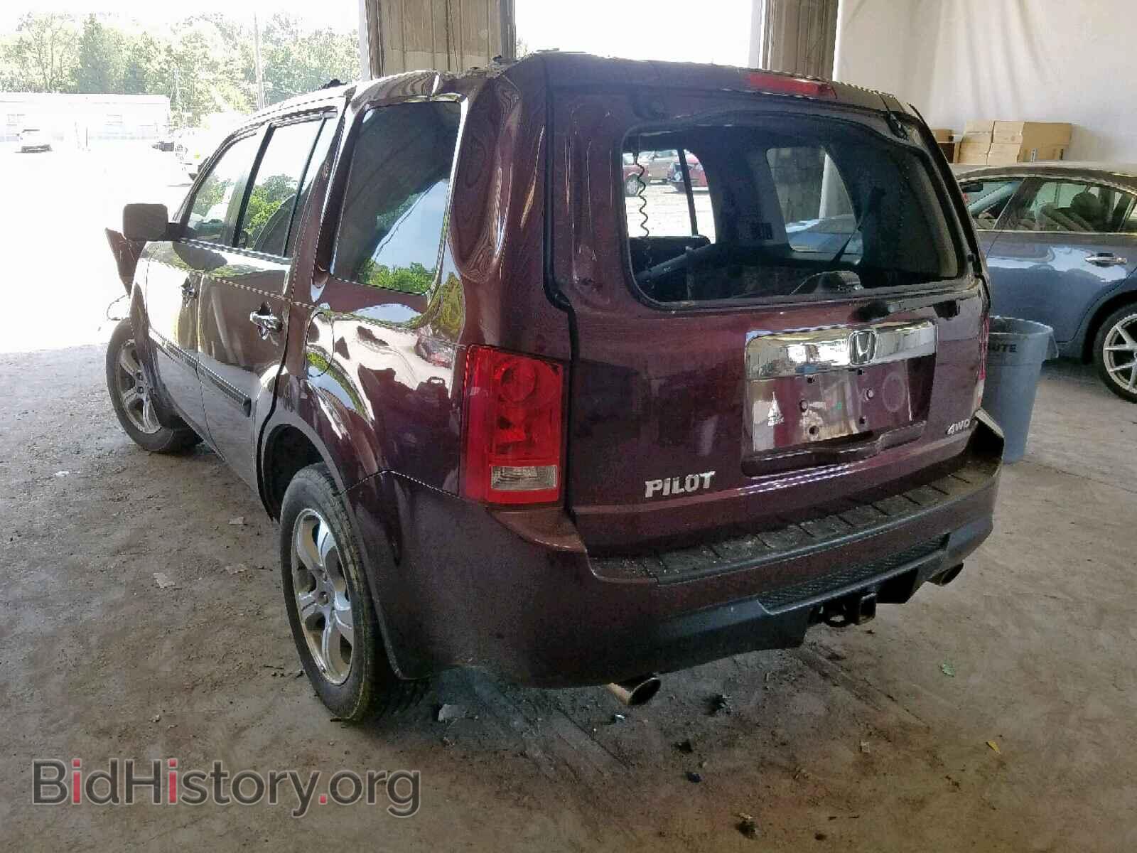 2014 HONDA PILOT EXL - VIN: 5FNYF4H52EB020669 - Фото 3