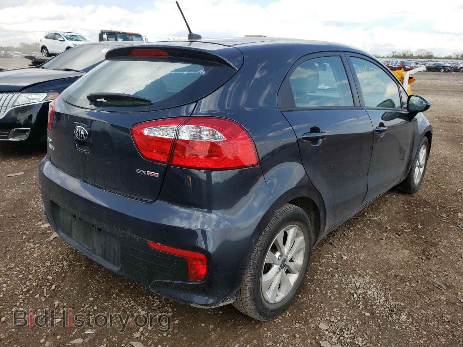2016 KIA RIO - VIN: KNADN5A35G6621151 - Фото 4