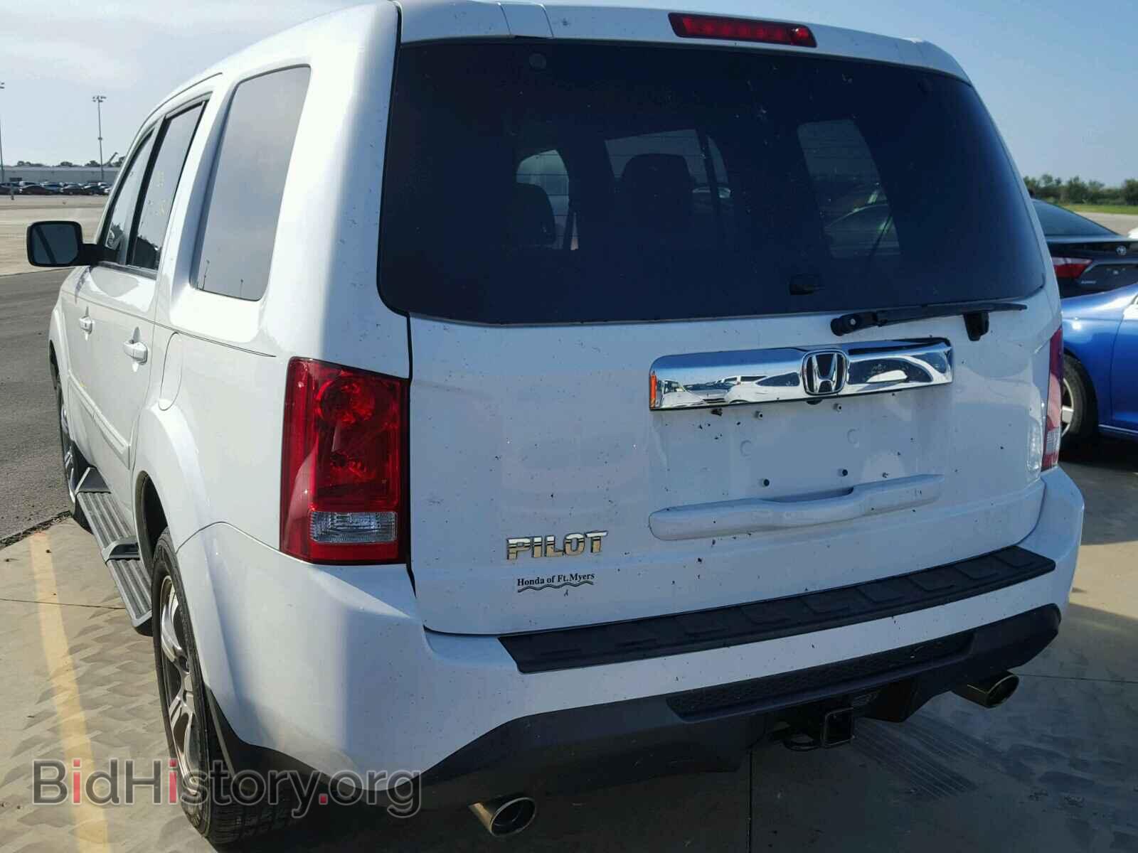 Фотография 5FNYF3H73CB010337 - HONDA PILOT 2012