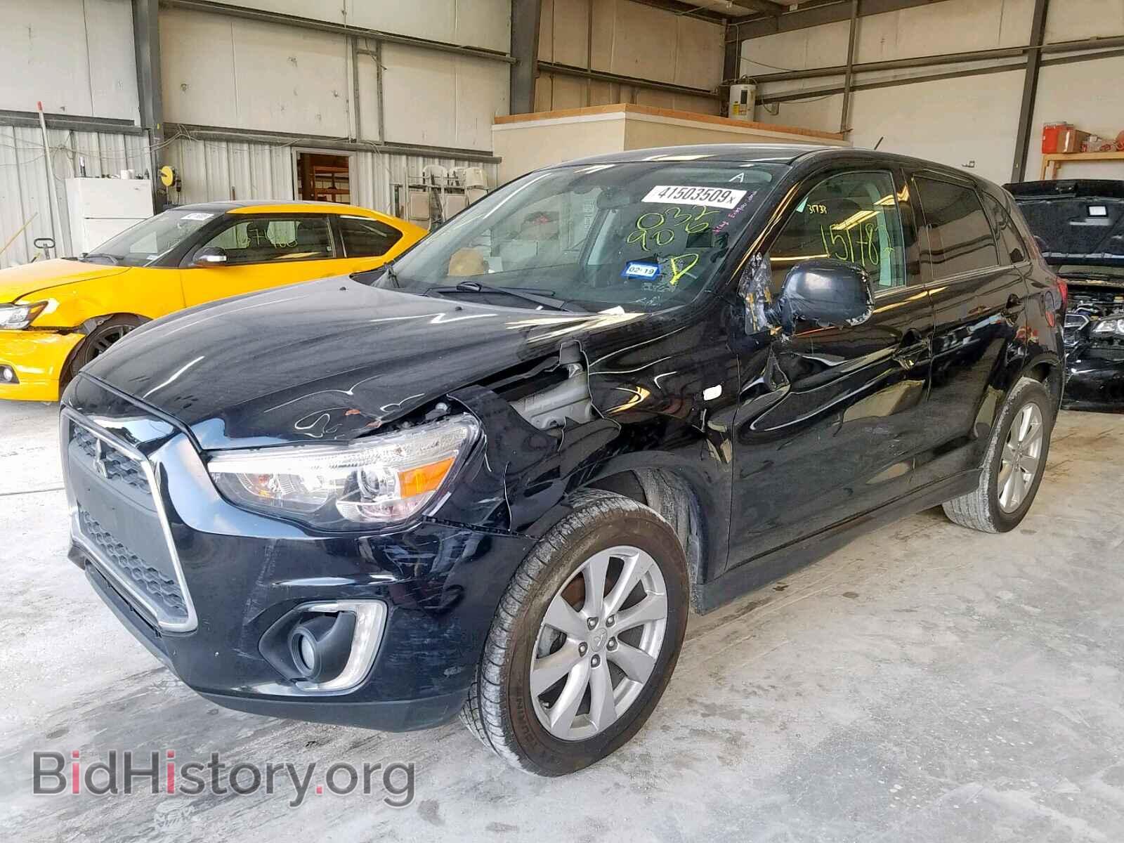 2015 MITSUBISHI OUTLANDER - VIN: 4A4AP4AU1FE032906 - Фото 2