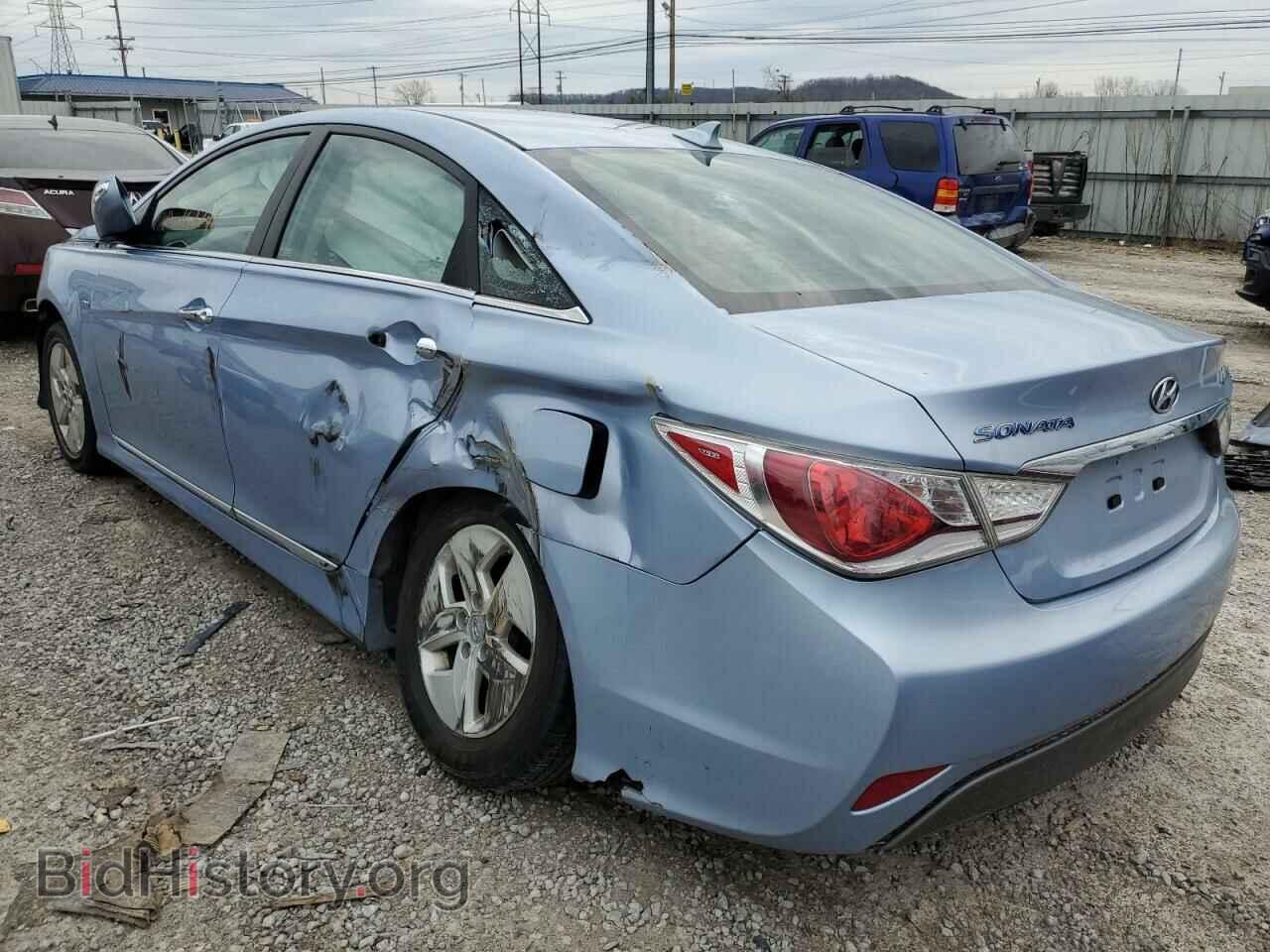 2012 HYUNDAI SONATA - VIN: KMHEC4A49CA058639 - Фото 2