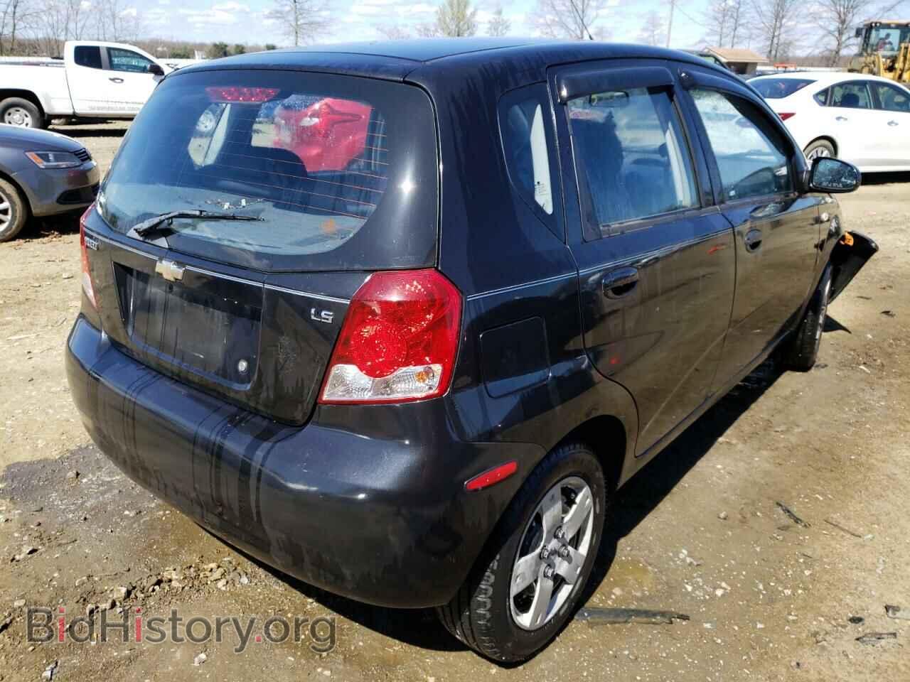 2007 CHEVROLET AVEO - VIN: KL1TD66667B760519 - Фото 4