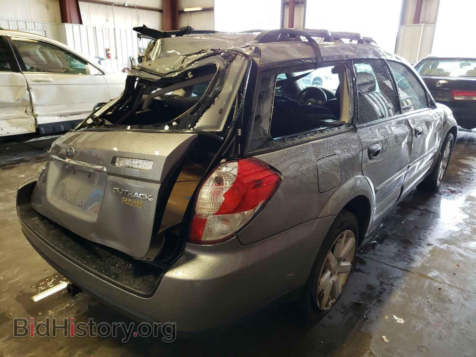 2008 SUBARU OUTBACK - VIN: 4S4BP61CX87335216 - Фото 4