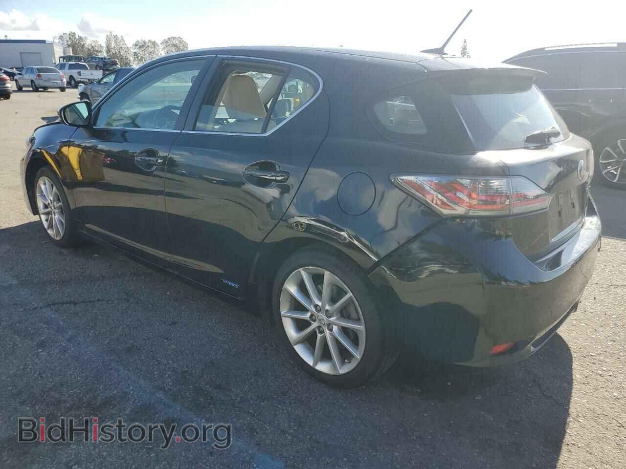 2011 LEXUS CT 200 - VIN: JTHKD5BH9B2006401 - Фото 2