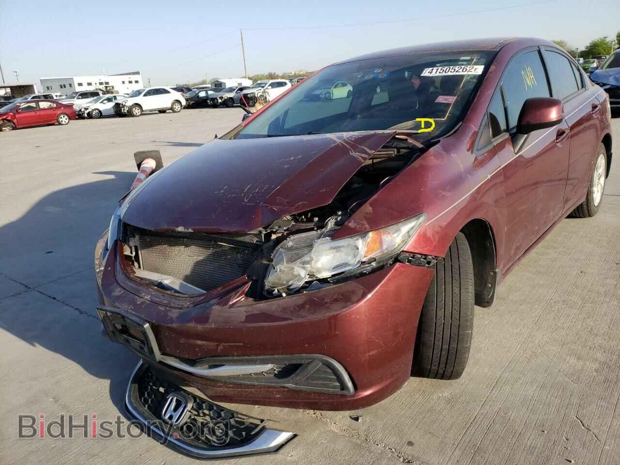 2013 HONDA CIVIC - VIN: 2HGFB2F52DH553464 - Фото 2