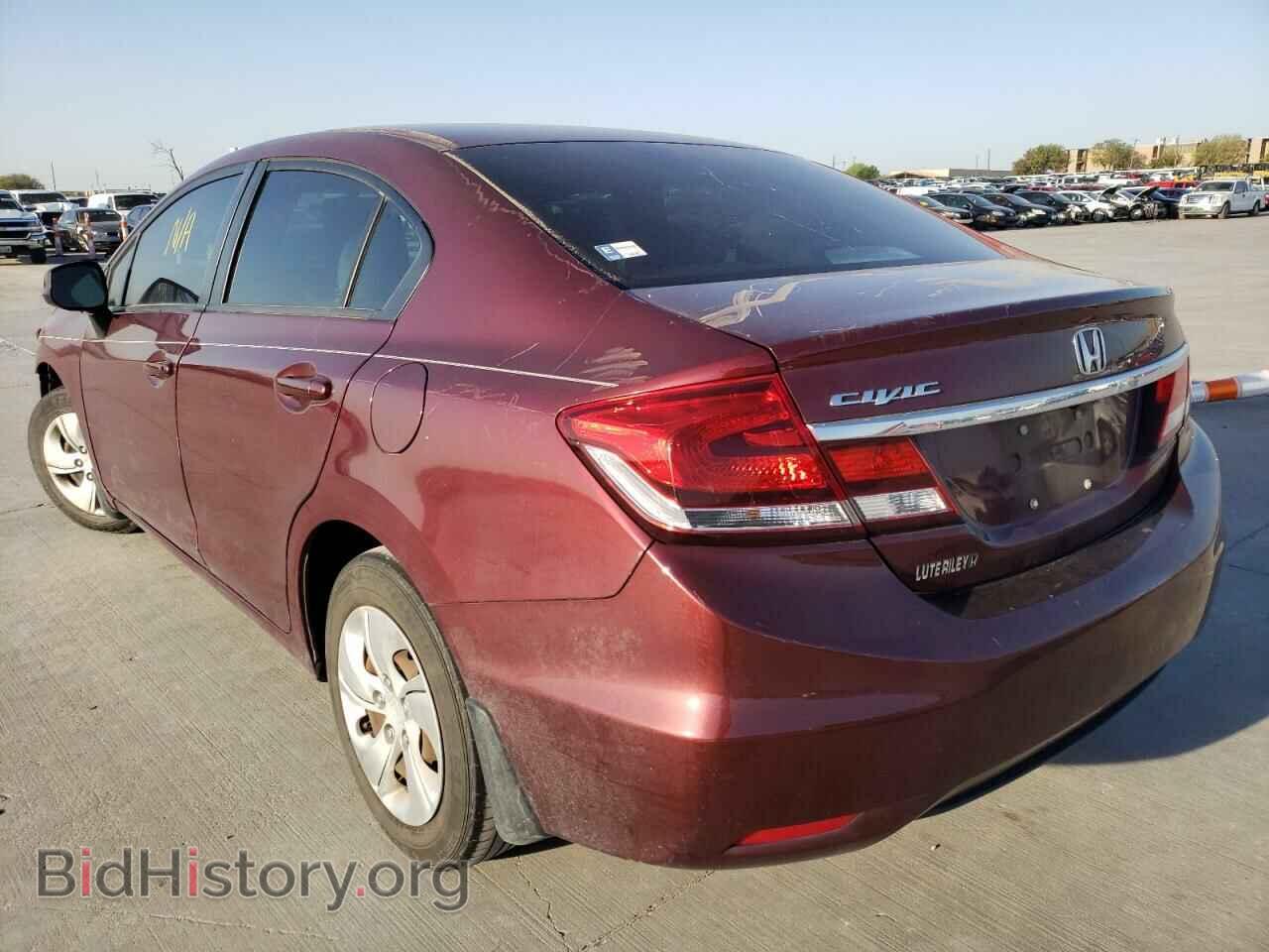 2013 HONDA CIVIC - VIN: 2HGFB2F52DH553464 - Фото 3