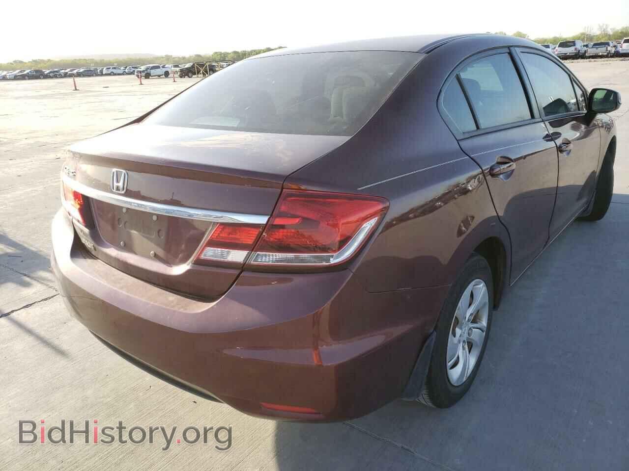2013 HONDA CIVIC - VIN: 2HGFB2F52DH553464 - Фото 4