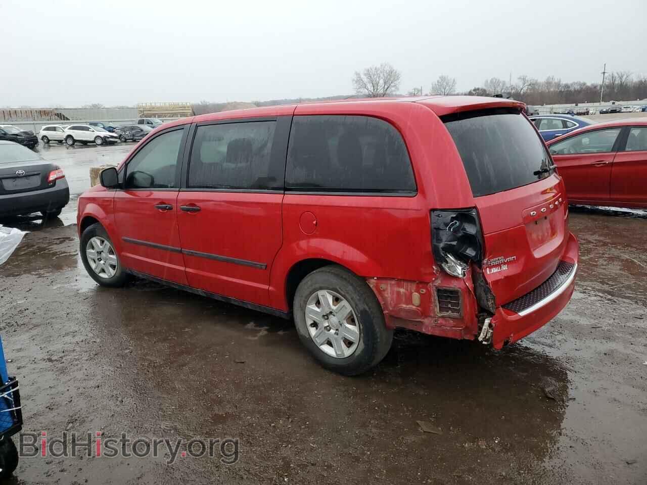 2013 DODGE CARAVAN - VIN: 2C4RDGBGXDR587933 - Фото 2