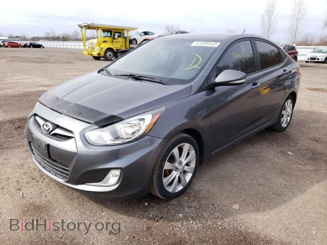 2013 HYUNDAI ACCENT - VIN: KMHCU4AE7DU327623 - Фото 2
