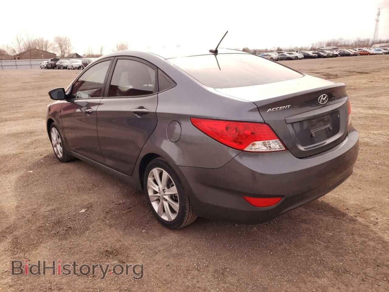 2013 HYUNDAI ACCENT - VIN: KMHCU4AE7DU327623 - Фото 3