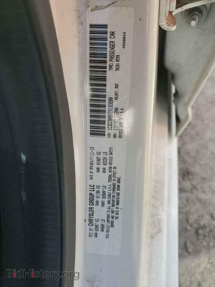 2014 CHRYSLER 200 - VIN: 1C3CCBAB1EN183200 - Фото 12