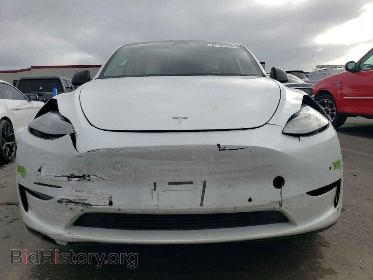 2022 TESLA MODEL Y - VIN: 7SAYGDEE1NF517670 - Фото 5