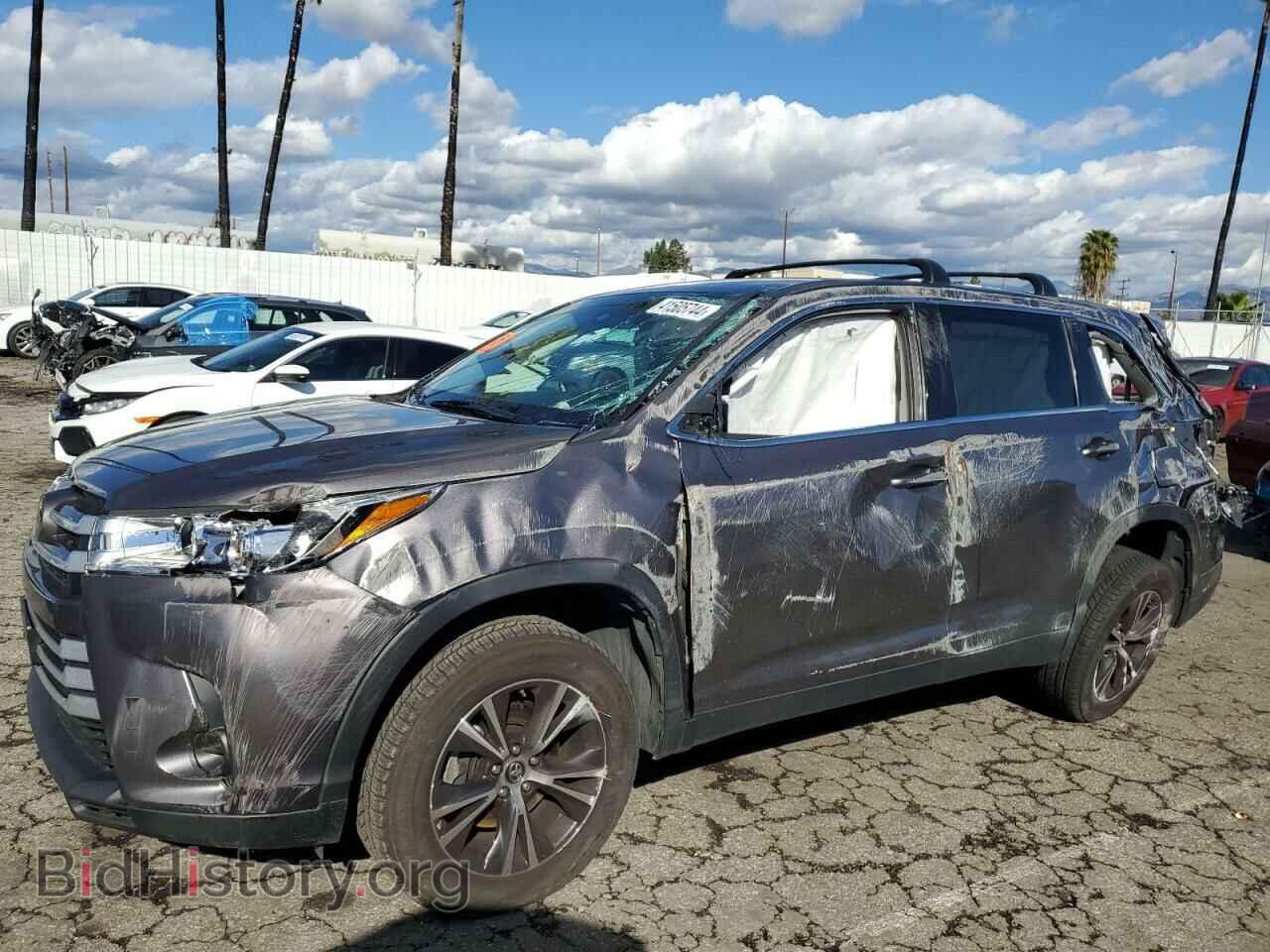 Photo 5TDZZRFHXKS317296 - TOYOTA HIGHLANDER 2019