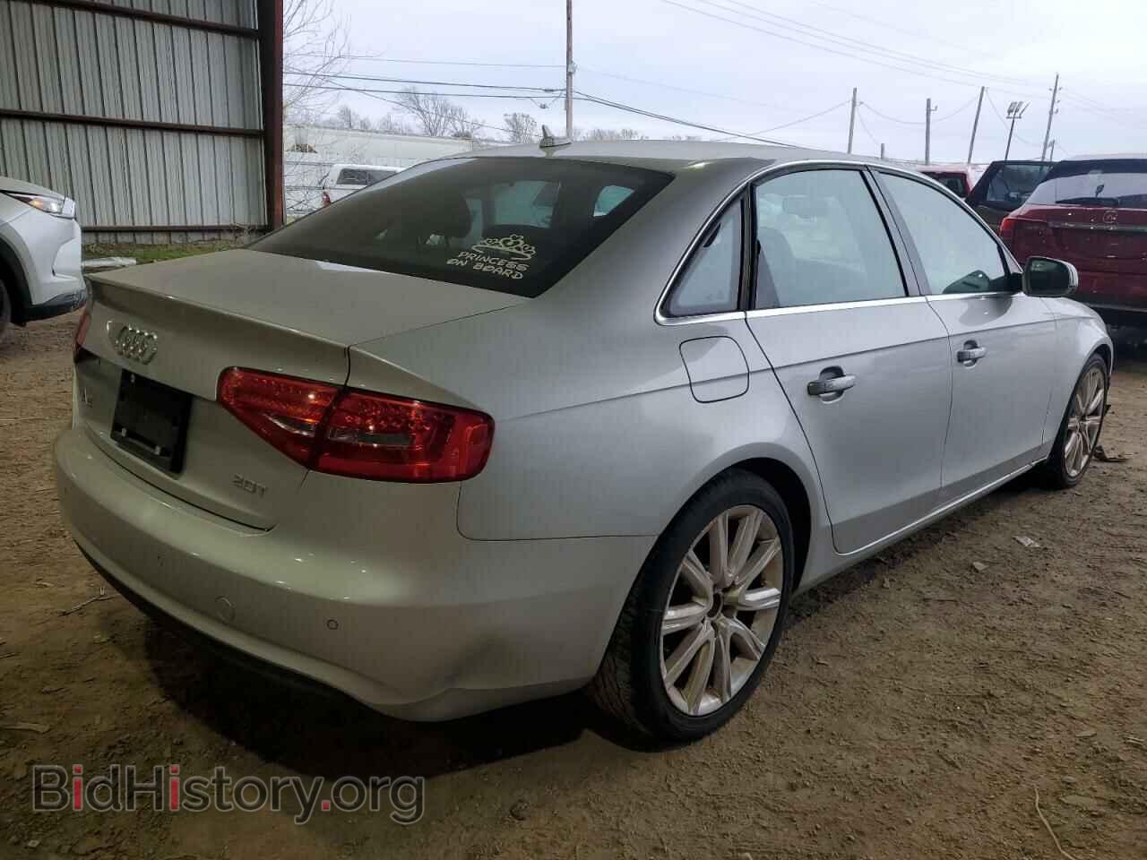 2013 AUDI A4 - VIN: WAUJFBFL4DN029779 - Фото 3