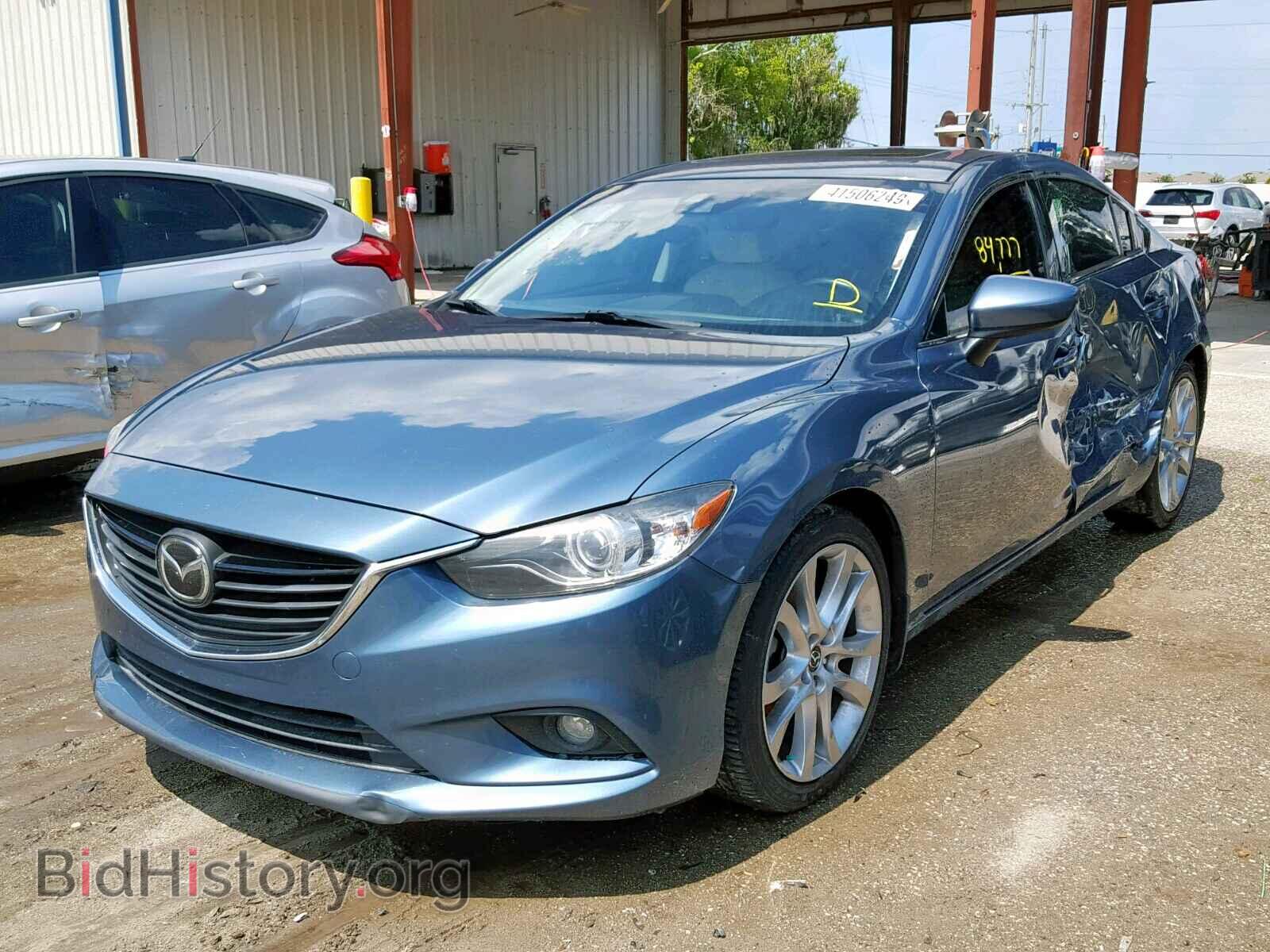 2014 MAZDA 6 - VIN: JM1GJ1W64E1152359 - Фото 2
