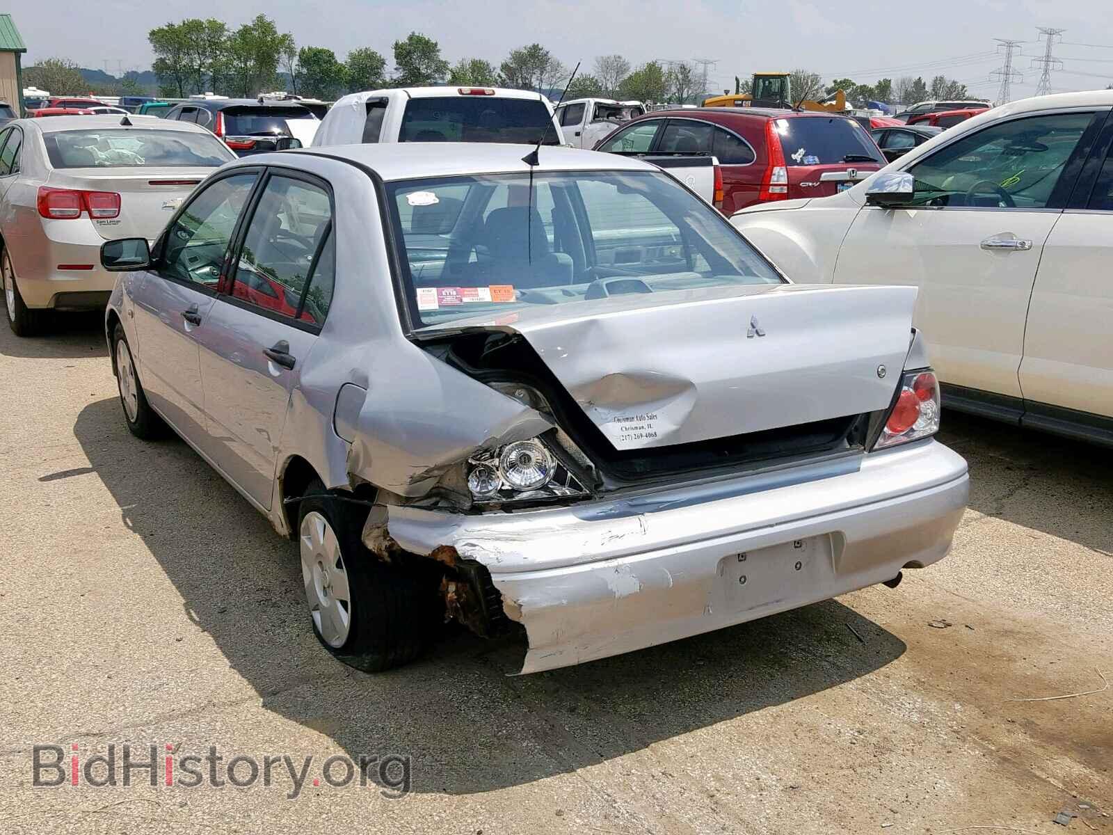 2002 MITSUBISHI LANCER - VIN: JA3AJ26E02U007900 - Фото 3