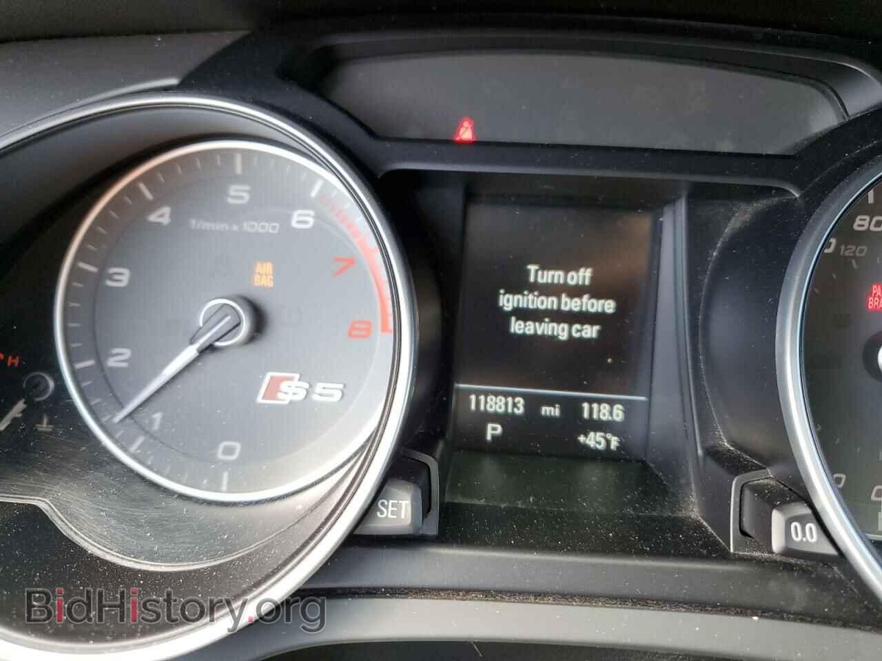 2014 AUDI S5/RS5 - VIN: WAUCGAFR2EA062633 - Фото 9