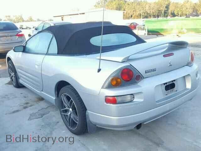 2003 MITSUBISHI ECLIPSE - VIN: 4A3AE75H13E043151 - Фото 3