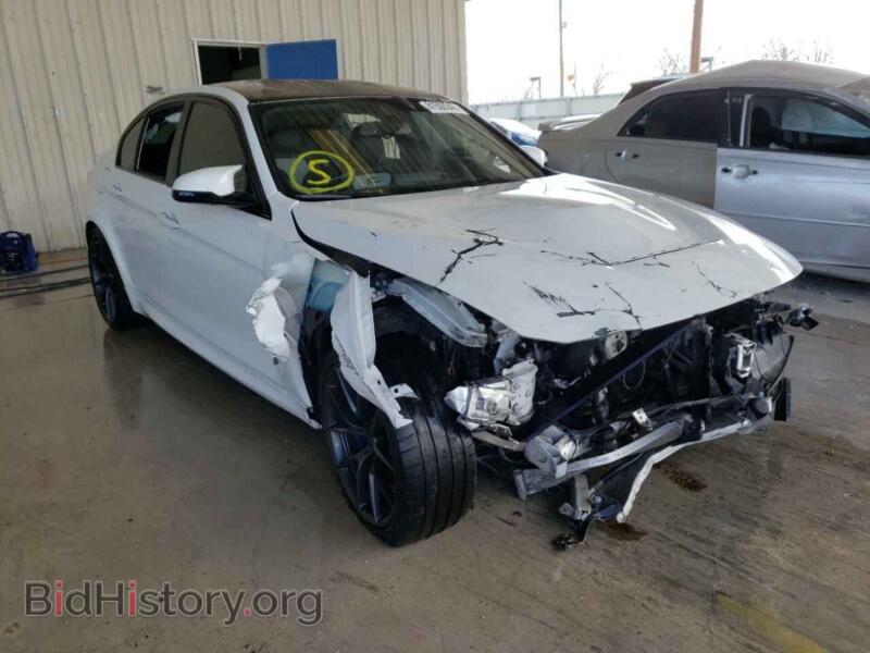 2018 BMW M3 (VIN WBS8M9C56J5L71955) — photo 1 of 10, Copart, damage: front end