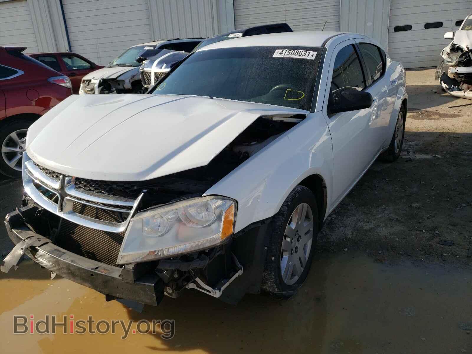 2014 DODGE AVENGER - VIN: 1C3CDZAB1EN126517 - Фото 2