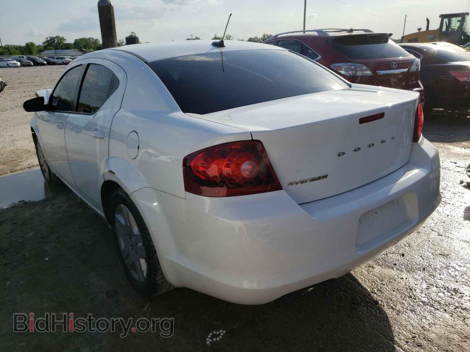 2014 DODGE AVENGER - VIN: 1C3CDZAB1EN126517 - Фото 3
