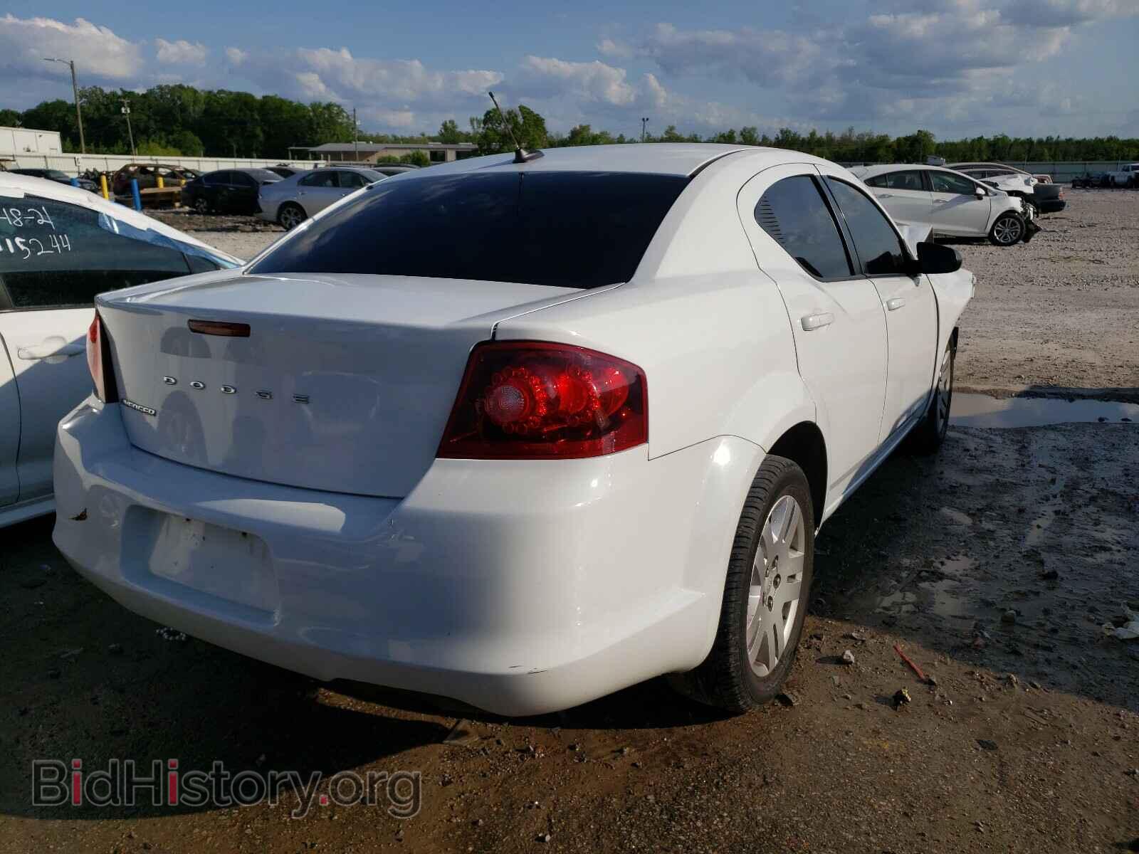 2014 DODGE AVENGER - VIN: 1C3CDZAB1EN126517 - Фото 4