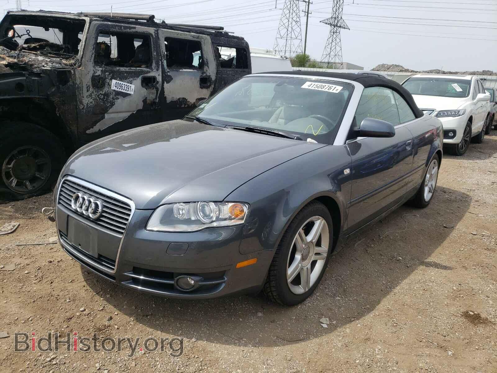 2007 AUDI A4 - VIN: WAUAF48H27K016927 - Фото 2
