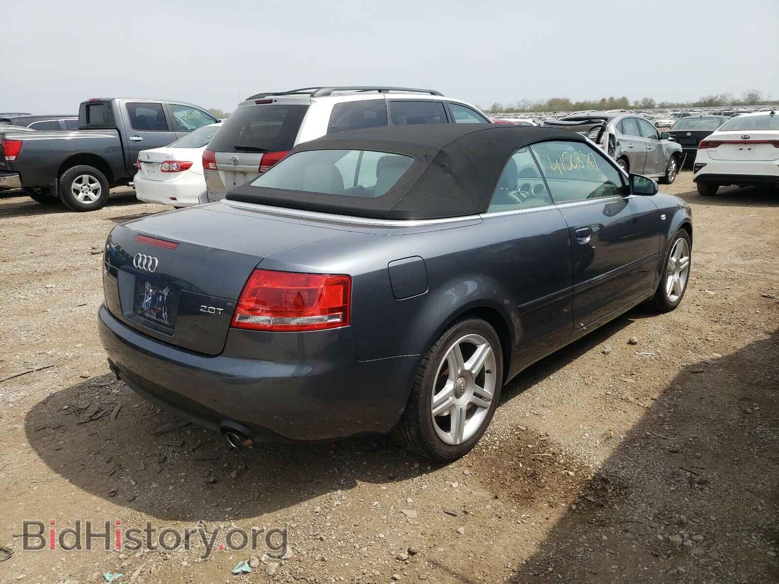 2007 AUDI A4 - VIN: WAUAF48H27K016927 - Фото 4