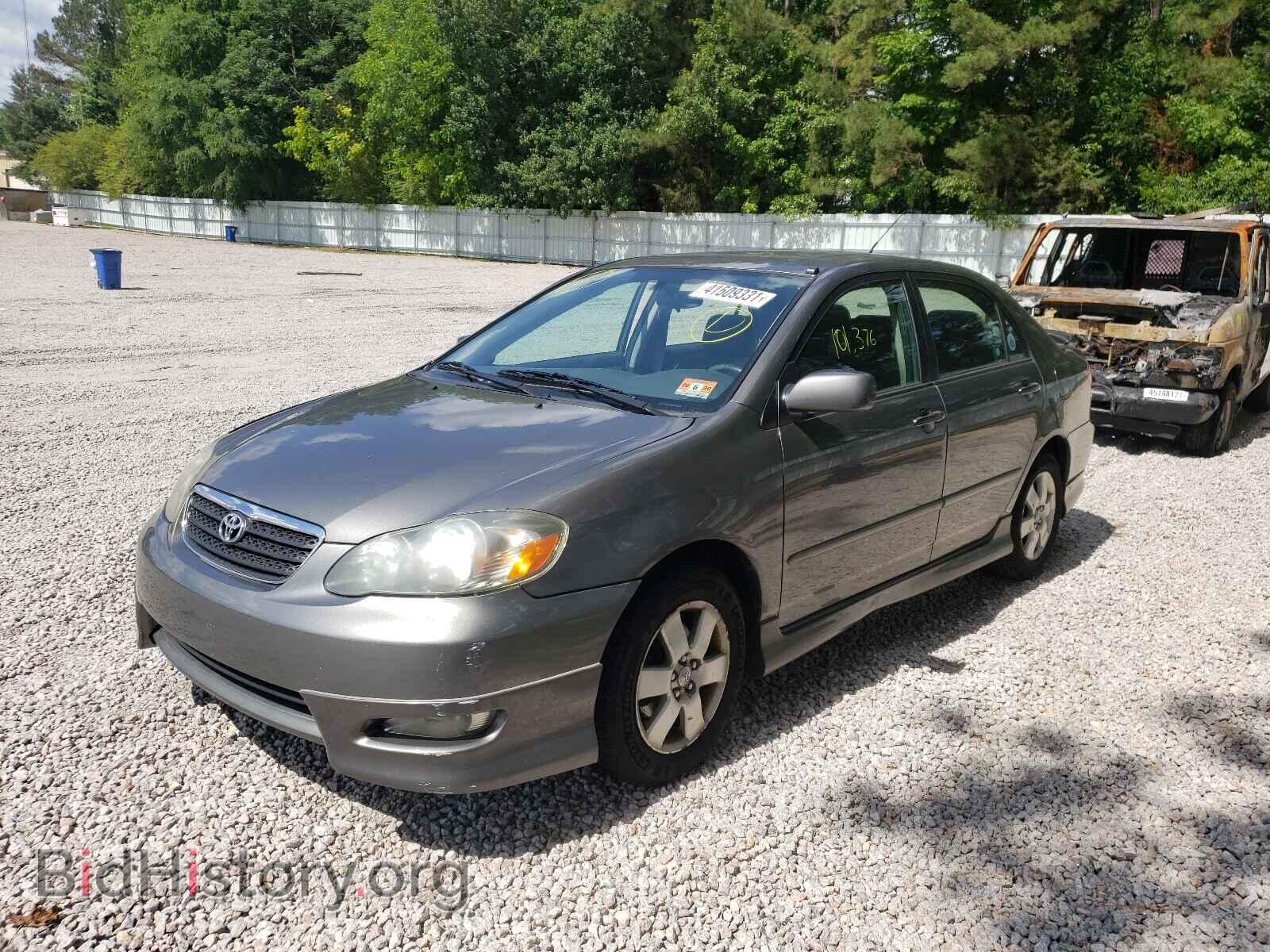2007 TOYOTA COROLLA - VIN: 2T1BR30EX7C853209 - Фото 2
