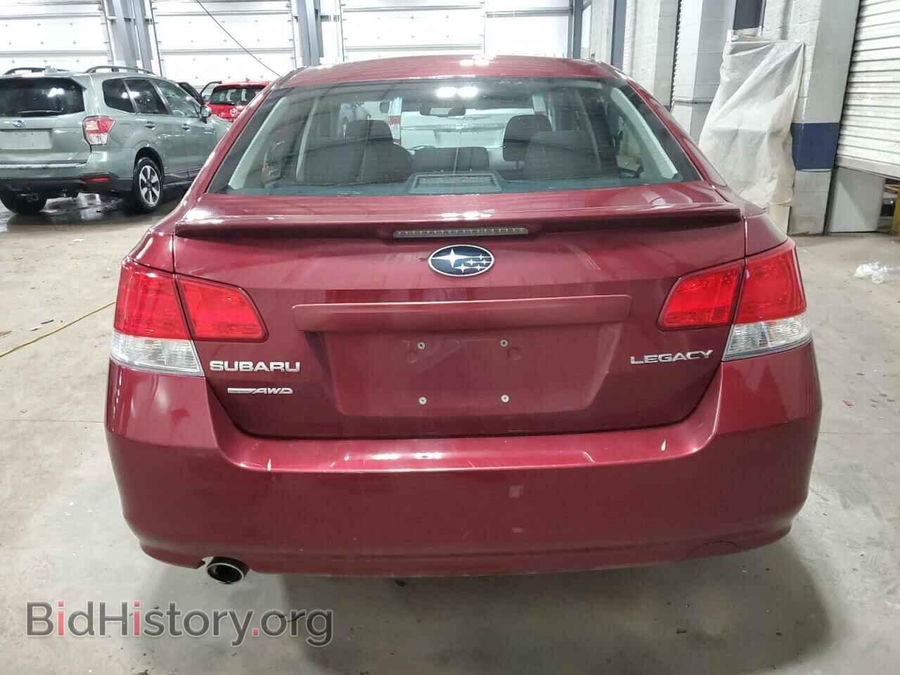 2012 SUBARU LEGACY - VIN: 4S3BMCC66C3024935 - Фото 6