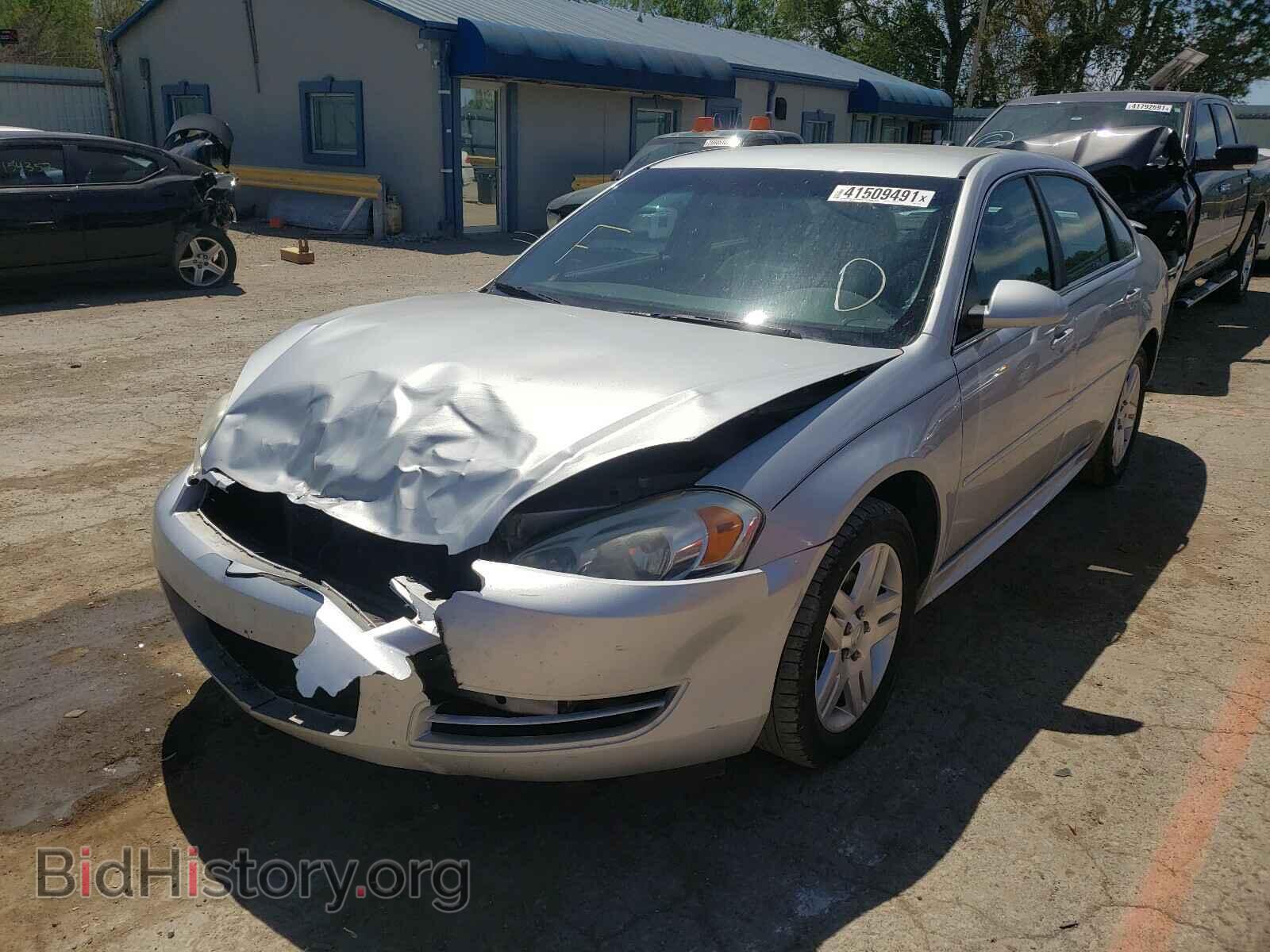2012 CHEVROLET IMPALA - VIN: 2G1WB5E30C1148574 - Фото 2