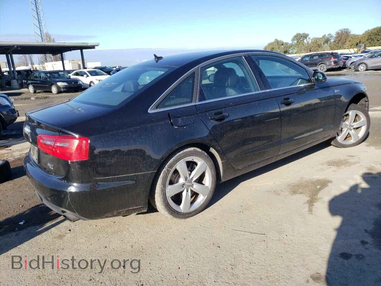 2012 AUDI A6 - VIN: WAUGGAFCXCN105036 - Фото 3